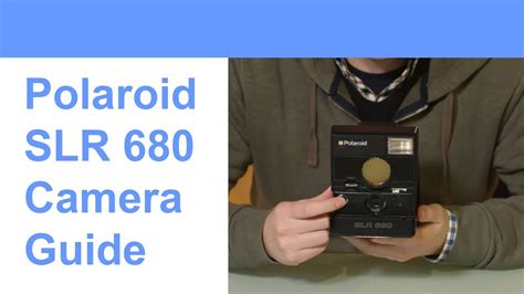 How To Use The Polaroid Slr 680 Camera Youtube