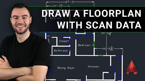 How To Create A 2d Floorplan Drawing From A Laser Scan In Autocad Full