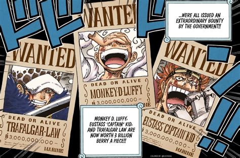 One Piece New Bounties After Wano