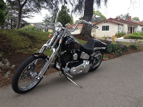 Harley Davidson Springer Softail Fxsts Chopper Custom Motorcycle Apes Sands