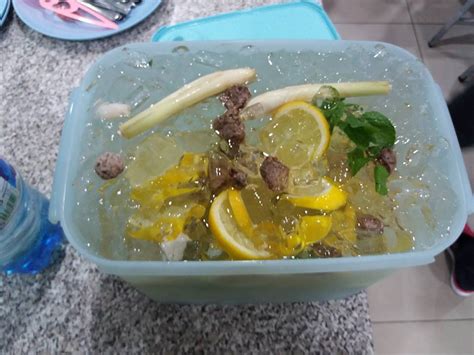 1 sk sirap ros 5 sb susu pekat manis (boleh tambah atau kurangkan ikut citarasa) 1/2 tin ice cream soda 1 liter air masak / sejuk ais ketul. Resepi Air Soda Herbs Yang Sedap
