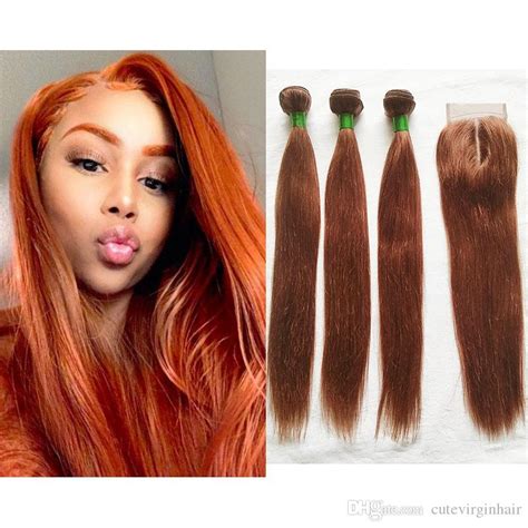 Premium Straight Straight Weave With Closure Set 33 Brazilian Peruvian