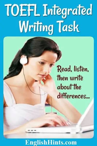 The Toefl Integrated Writing Task How To Prepare