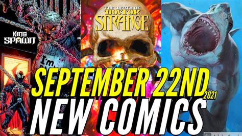 New Comic Books Releasing September 22nd 2021 Marvel Comics Dc Comics