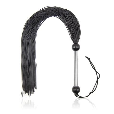 51cm Silicone Flogger Whip Sex Toys For Couple Flirting Sexy Whip Ass Paddle Knout Teasing Slave