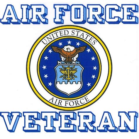US Air Force Veteran With USAF Seal Car Decal Walmart