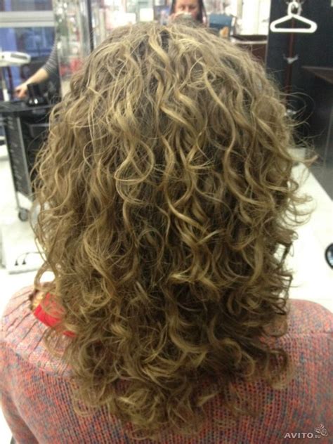 Medium Length Spiral Perm Hairstyles Permed Hairstyles Medium Hair