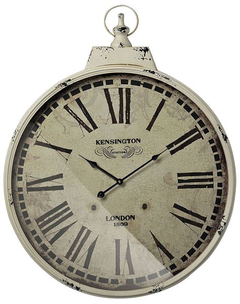 Sterling 118 044 Kensington Station Wall Clock With Antique