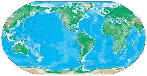 Color Map Barrel Shaped America