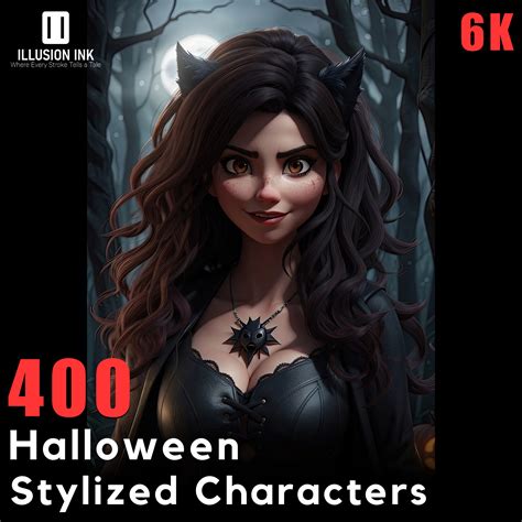 Artstation 400 Halloween Stylized Characters Concepts