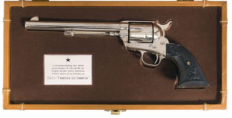 Cased Colt Peacemaker Centennial Single Action Army Revolver