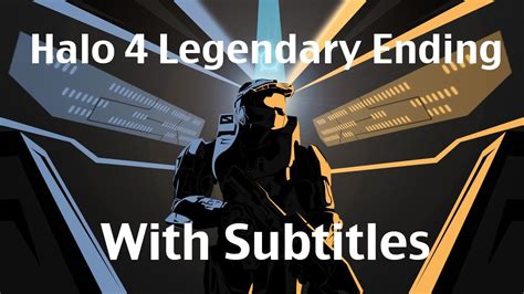 Halo 4 Legendary Ending With Subtitles Youtube