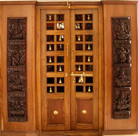 Latest Pooja Room Door Frame And Door Design Gallery Wood Design Ideas