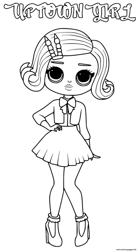 42 Omg Dolls Coloring Pages Coloring Books For Kindergarten