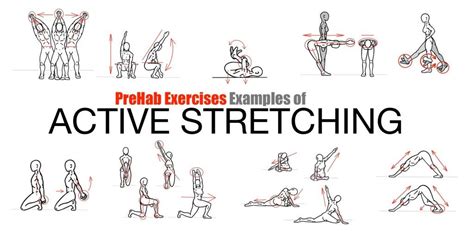 Prehab Exercises Examples Of Active Stretching Dynamic Stretches