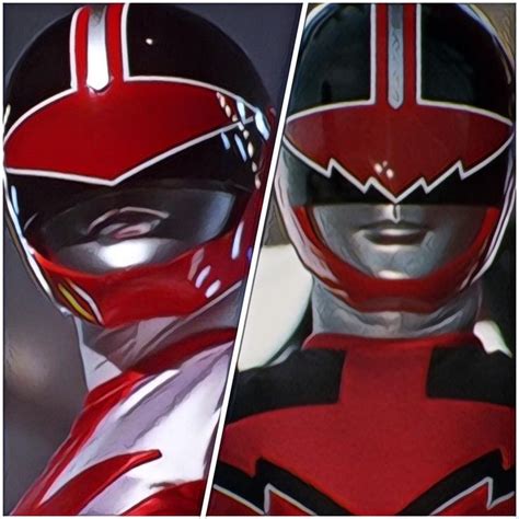 Time Red And Timefire Red Time Force Ranger And Quantum Ranger Power