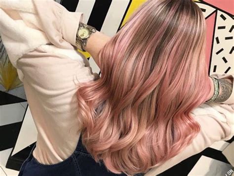 pink lemonade hair will get you feeling fresh for spring metro news