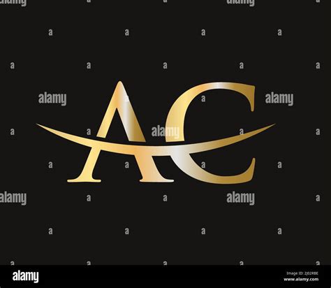 Initial Monogram Letter Ac Logo Design Vector Ac Logo Design Template
