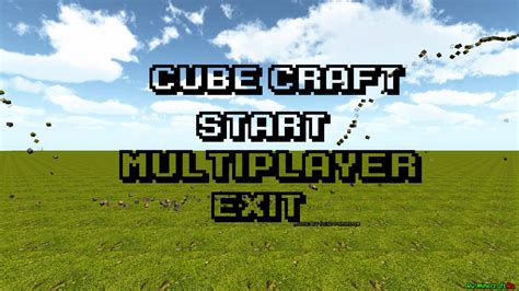 Игры Cube Craft Клон Minecraft на Unity3d Игры