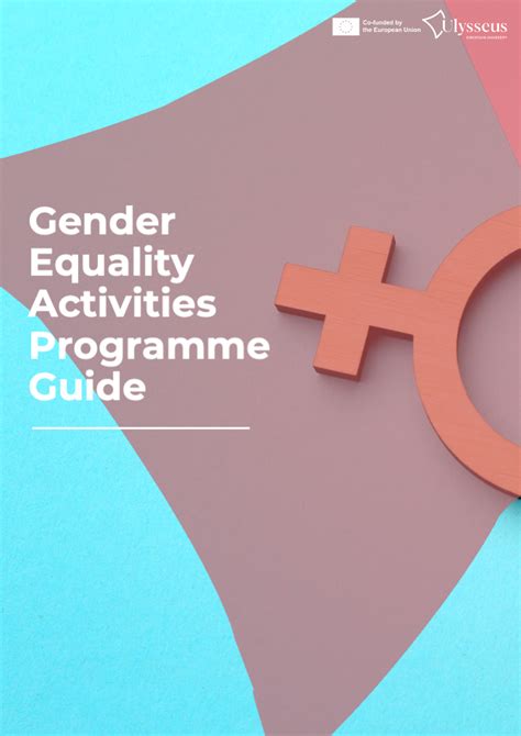 Ulysseus Gender Equality Activities Programme Guide Ulysseus