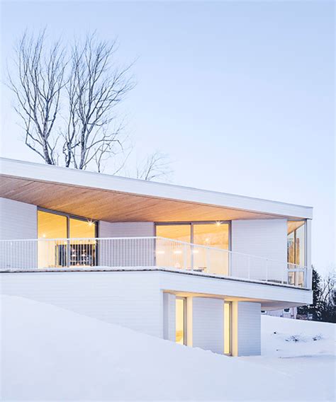 Mu Architecture Completes Nook Residence In Quebec