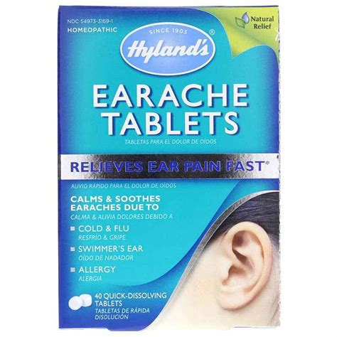 Earache Tablets Hylands