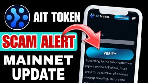 Ait Token Mainnet Withdraw Update How To Verify Account On Ai Trader