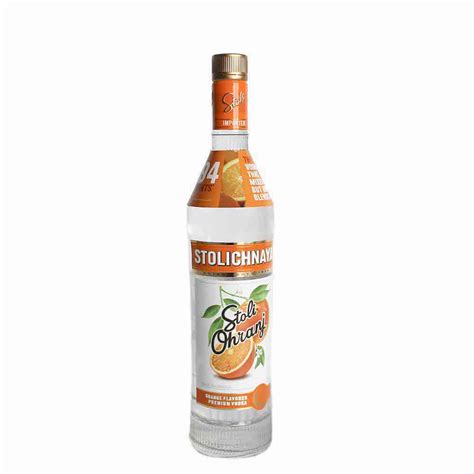 Stolichnaya Orange Vodka 750ml Elma Wine And Liquor