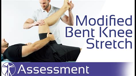 Modified Bent Knee Stretch Test Proximal Hamstring Tendinopathy Youtube
