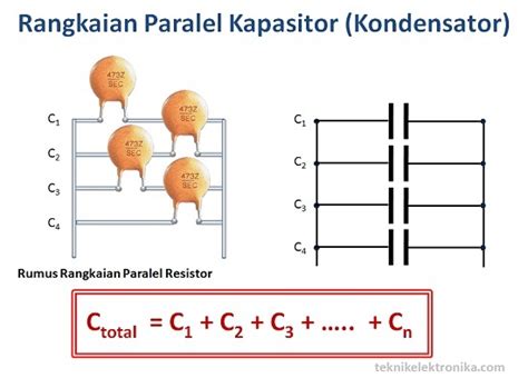 Rangkaian Seri Dan Paralel Kapasitor Serta Cara Menghitung Nilainya