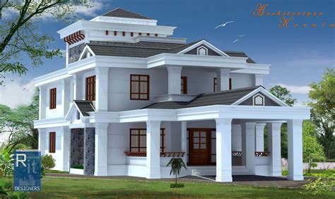 New Style Kerala Luxury Home Exterior House Design Plans Reverasite