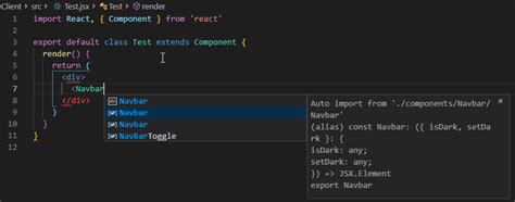 Reactjs How To Export Module Properly So Vscode Can Show My Module In