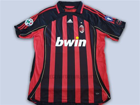 Ac Milan 2006 2007 Kaka Classic Retro Football Shirt Etsy