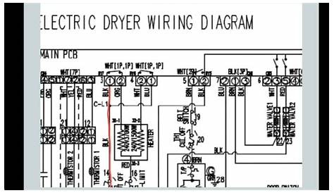samsung dryer circuit board diagram