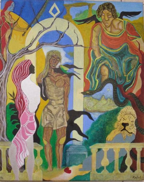 The Origin Of Sin Painting By Rafel Athens Saatchi Art