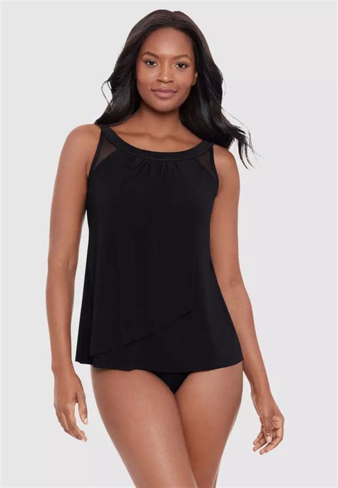 Buy Miraclesuit Swim Illusionists Ursula Underwired High Neck Tankini Top Online ZALORA Malaysia