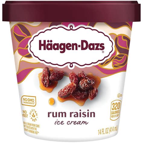 Haagen Dazs Rum Raisin Ice Cream Shop Ice Cream At H E B