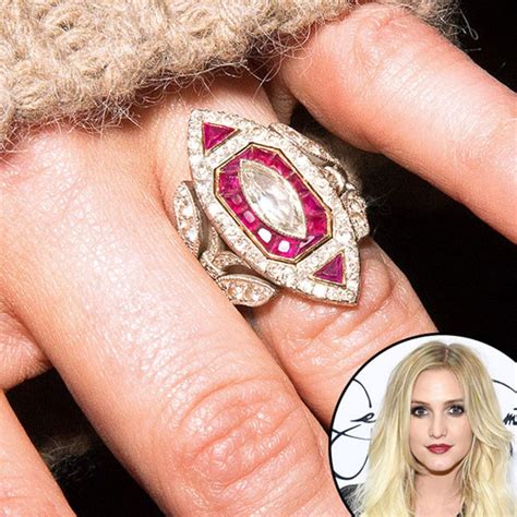 Photos From Truly Unique Celebrity Engagement Rings E Online