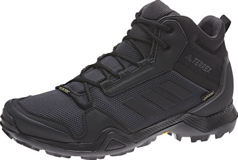 Adidas Terrex Ax3 Mid Gore Tex Hiking Shoes Waterproof Men Core Black