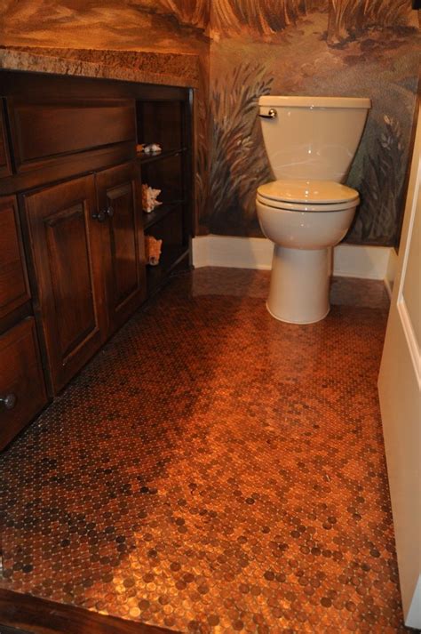 Penny design floor depends entirely on personal choice. New Penny Tile Bathroom Floor Layout - Home Sweet Home ...