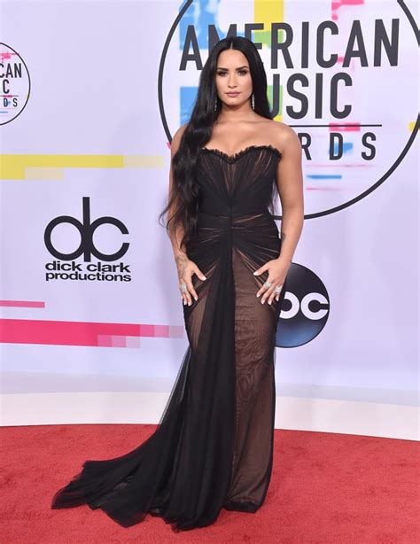 A Sheer Black Gown Demi Lovato Might Not Wear A White Wedding Dress