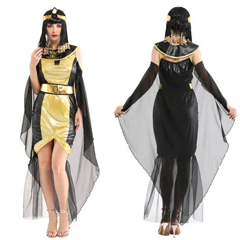 sexy woman halloween egyptian pharaoh queen cleopatra costumes female goddess cosplays carnival