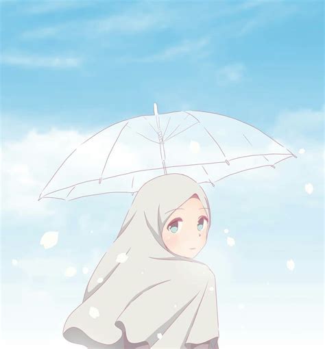 Hijab Women Anime Wallpapers Wallpaper Cave
