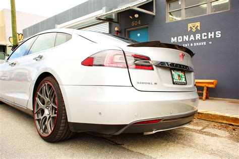 Evannex Gotham Spoiler For Tesla Model S