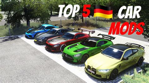 TOP 5 GERMAN CAR MODS FOR ASSETTO CORSA 2022 YouTube