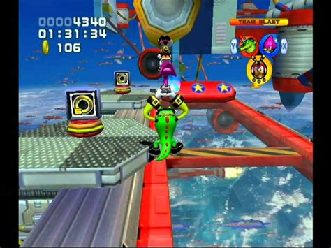 Sonic Heroes GC Team Chaotix Egg Fleet Mission A Rank YouTube