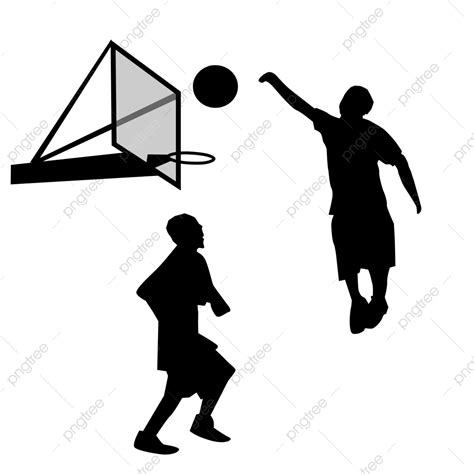 Basketball Slam Dunk Silhouette Vector Png Slam Dunk Diatom Mud