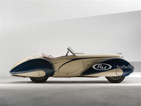 1937 Delahaye 135 Competition Court Torpedo Roadster By