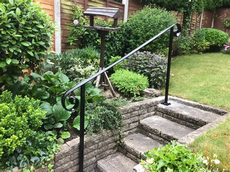 New Garden Handrails Loughton Essex Metal Fabrication London