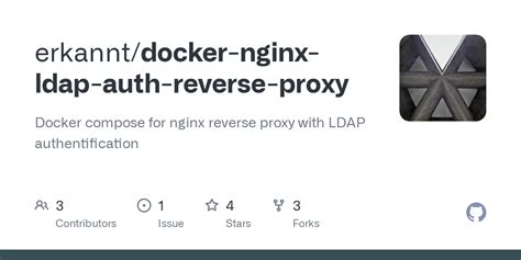 GitHub Erkannt Docker Nginx Ldap Auth Reverse Proxy Docker Compose For Nginx Reverse Proxy